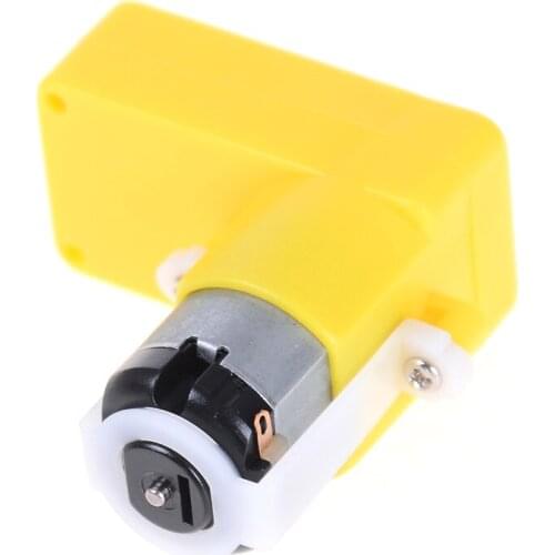 One Piece TT Motor / Deceleration Motor / Gearbox / DC Geared Motor for Robot Car Toy 6V Bend of Uniaxial Gear