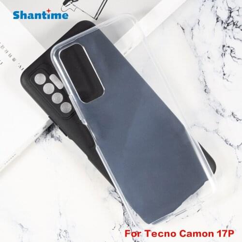 For Tecno Camon 17P Gel Pudding Silicone Phone Protective Back Shell For Tecno Camon 17P Soft TPU Case