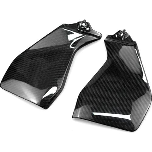 For Yamaha MT09 MT-09 2014-2019 Motorcycle Modified 3K Carbon Fiber Fuel Tank Protective Cover Fuel Tank Side Panel
