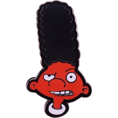 Gerald enamel pin cool nostalgic cartoon addition