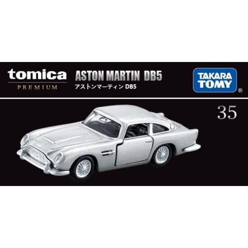 Takara Tomy Tomica Premium #35 Aston Martin DB5 James Bond Diecast Racing Car Model Car Toy Gift for Boys and Girls Children