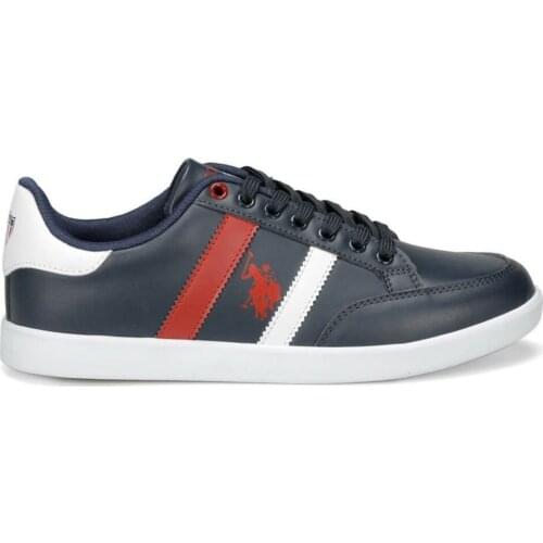 U.S. Polo Assn. Navy Blue Men 'S Sneaker Shoes 100418119 'Turkish' Quality 2021 Fashion Design Season Comfort Fast Shipping