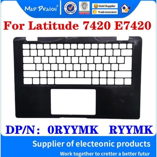 New Original 0RYYMK RYYMK For Dell Latitude 7420 E7420 Laptop Replacement Palmrest Upper Cover Case Keyboard C Shell AP30S000611