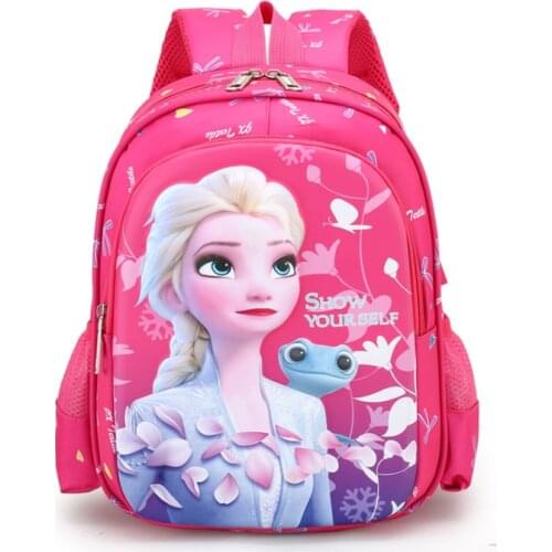 Disney Frozen Elsa Sophia Schoolbag Girls Children School bag for Teenager Girl Orthopedic Princess Backpack Mochila Infantil