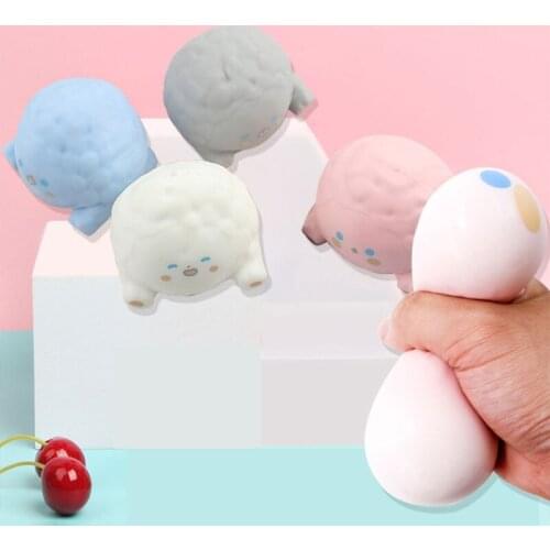 Squeeze Toys Dough Ball Sensory Fidget Party Favor Set Pressure Release Vent Toy for Kids Adults Toddler’s Therapy Tool