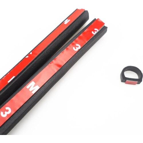 4-meter car door seal car D-type noise seal for Nissan Teana X-Trail Qashqai Audi Q3 Q5 SQ5 Q7 BMW 1 2 3 4 5 6 7 Series X1 X3 X4