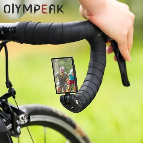 Bicycle Adjustable Rearview Mirror 360 Rotation Adjustable Cycling Rear View MTB Road Bicycle Handlebar Mirrors Bike Accessories