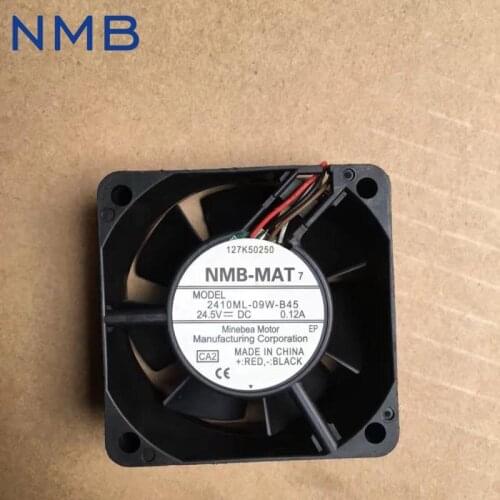 1pcs 2410ML-09W-B45 6025 60mm 60*60*25mm 24.5V 0.12A Frequency axial case cooling fan
