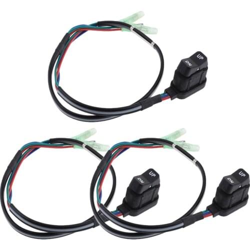 3-pack Boat Trim Switch 87-16991A1 87-18286A43 For Outboard Engine