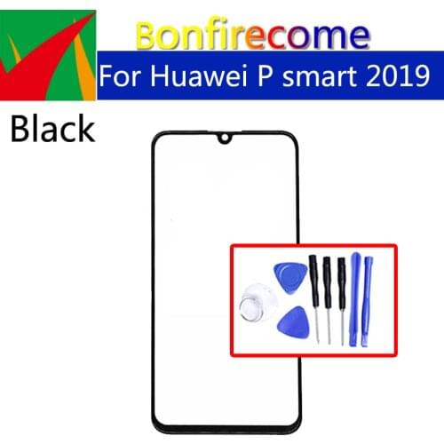 6.21"For Huawei P smart 2019 POT-LX3 POT-LX1 POT-AL00 Replacement LCD Front Touch Screen Glass Outer Lens