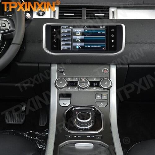 8+64G Android 10 Multimedia Stereo Receiver For Land Rover Range Rover Evoque LRX L538 2011 2012 2013 2014-2019 Audio Head Unit