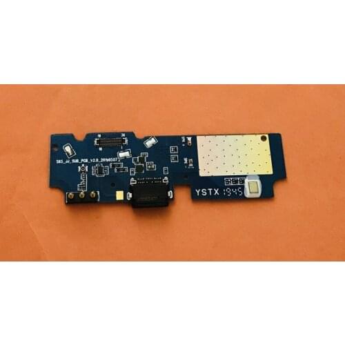 Used Original USB Plug Charge Board+mic microphone For Blackview BV9800 Helio P70 6.3inch free shipping