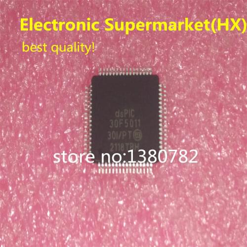Free Shipping 10pcs/lots DSPIC30F5011-30I/PT DSPIC30F5011-30IPT DSPIC30F5011 TQFP-64 New original IC In stock
