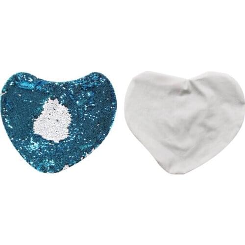 Free Shipping 6pcs/lot New style Sublimation Blank Magical Sequins item Pillowcase For Sublimation INK Print DIY Gifts 42x46CM