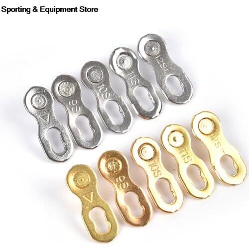 6/7 /8/ 9/10/ 11/12 Speed Bicycle Chain Link Connector Joints Buttons Speed Quick Master Links Chain Mountain Bike Accessories