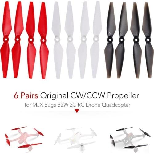 EBOYU 3 Sets * Original CW/CCW Propeller for MJX Bugs 2C B2W RC Drone Quadcopter