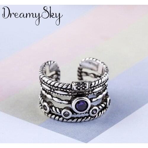 Hot Sale Charming Romantic Crystal Eyes Rings for Women Men Jewelry Adjustable Size Rings Christmas Gift Dropship 2021