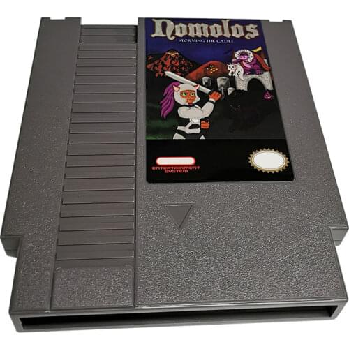 Nomolos-Game Cartridge For NES Console 72 Pins 8bit Single card