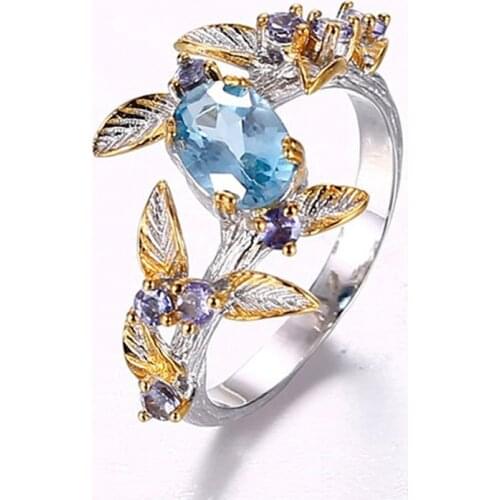 Korean Fashion Leaf Flower Rings for Women Wedding Band Engagement Jewelry Accessories Girl Gift Trendy Zircon Crystal Rings