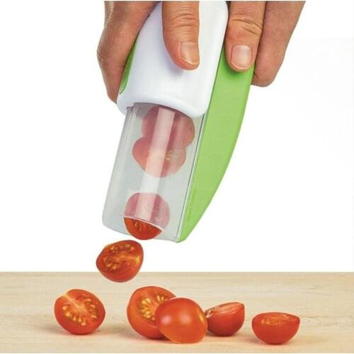 Multifunction Vegetable Slicer Zip Slicer Tomato Grape Slicers Fruit Tools Fruit Cake Decoration Kitchen Gadgets