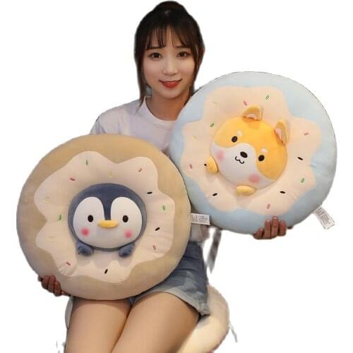 40cm home chair cushion cushion winter office bar chair back seat cushion cute animal sofa pillow chair cushion