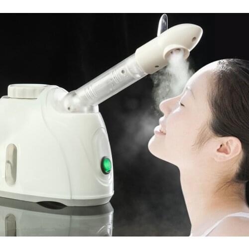 Portable Vapour Ozone vaporizador facial Steamer Face Care Skin relax Moisturizer Beauty Aroma Herbal Steaming face Spa Device