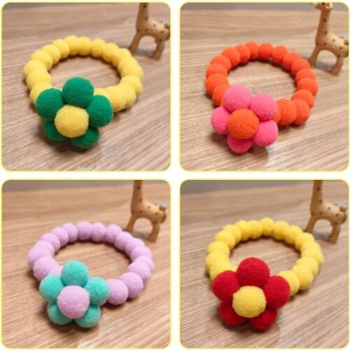 Flower Adjustable Handmade Cat Bib With Bell Sunflower Dog Cat Collar Soft Pet Products Dog Collar For Puppy Kittens Necklace