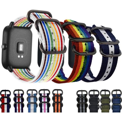 Eastar 20mm Colorful Strap for Samsung gear sport s2 Classic For amazfit bip galaxy watch 42mm active For huawei watch 2