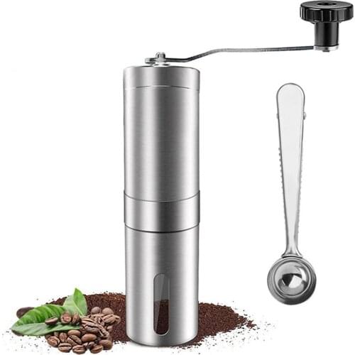 Stainless Steel Manual Coffee Grinder Coffee Bean Mill Kitchen Mills Tools Coffee Tools