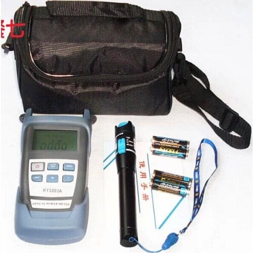RY3200B Handheld Optical Fiber Power Meter -50~+26 dBm and 650nm Laser Source 1mW Visual Fault Locator