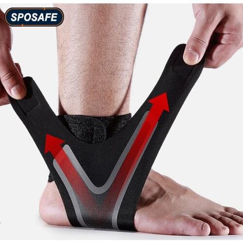 1Pair Sports Ankle Brace Gym Elastic Ankle Support Gear Foot Weight Wraps Protector Legs Power Fitness Basketball Tennis Running