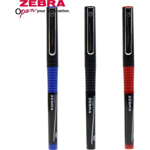 1PCS ZEBRA SX-60 Straight Liquid Silver Snake Gel Pen C JB1 Signature Pen 0.5mm Smooth Writing Office Business