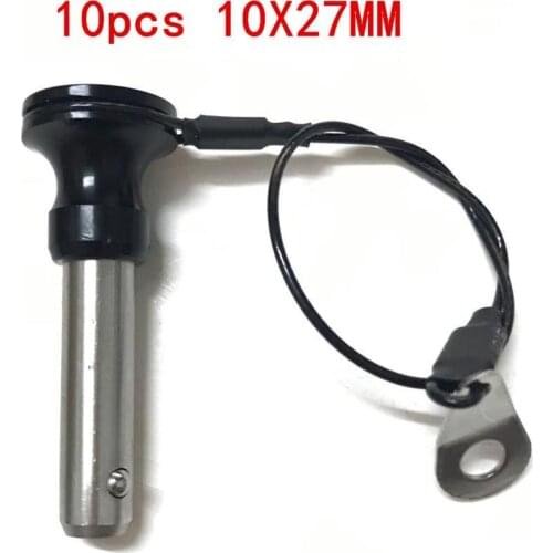 10PCS Line Array Speaker Accessories Pin 10x27mm Y1027 For Professional Audio Stage DJ Subwoofer Portable Mixer Console