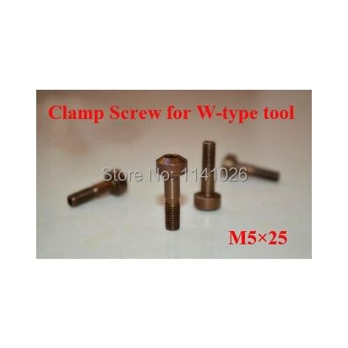 10pcs Clamp Screw M5*25mm CNC lathe Tools Spare Screw