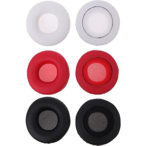 2PCS Earphone Ear Pad Earpads Sponge Cover Soft Foam Cushion Replacement for Meizu HD50 Headphones