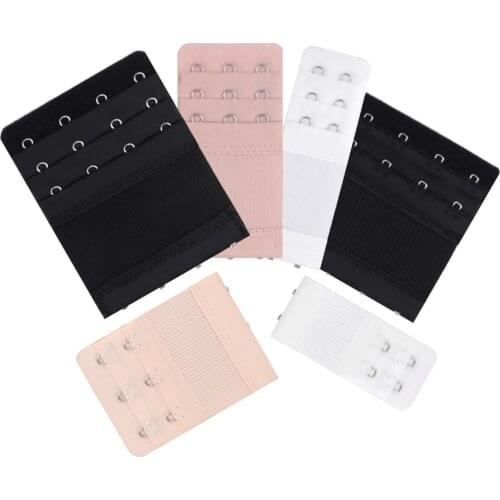 3Pcs Women Bra Extender 2/3/4 Hook Bra Strap Extension 2/3 Rows Sexy Lingerie Intimates Women Accessories Underwear Belt Adding