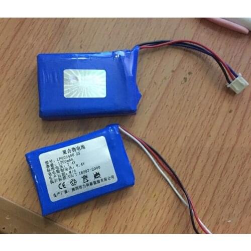 Pay electricity machine phone battery 7.4v three line battery LP603450 2S POS card reader Rechargeable Li-ion Cell