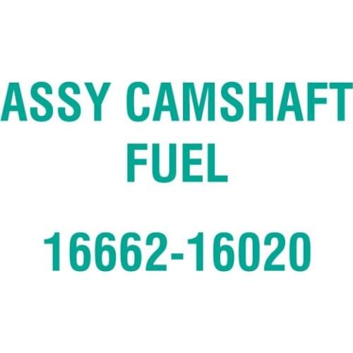 For Kubota 16662-16020 ASSY CAMSHAFT FUEL