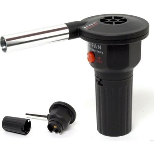 Outdoor Cooking Electric Bbq Fan Air Blower Portable Picnic Combustion Automatic Fire blower Inflatables Tool Camping Supplie