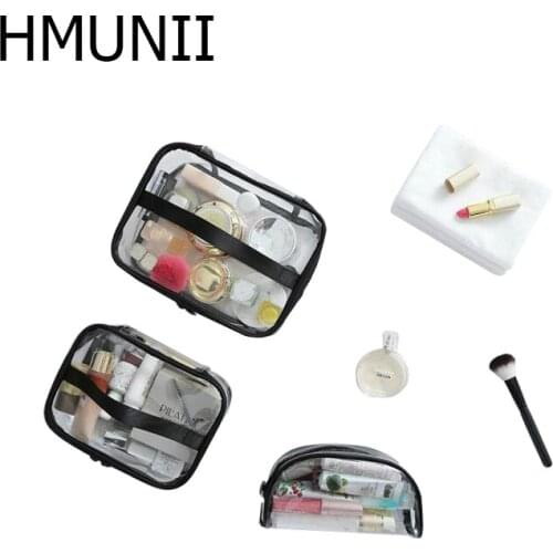 HMUNII Transparent Cosmetic Bags