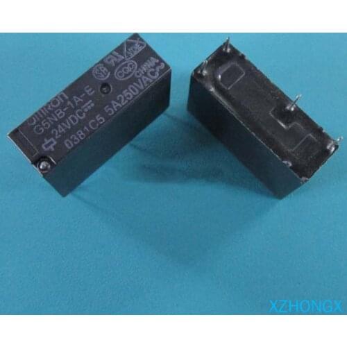 HOT NEW G5NB-1A-E-24VDC G5NB-1A-E 24VDC G5NB1AE G5NB 24VDC DC24V 24V relay 4pin
