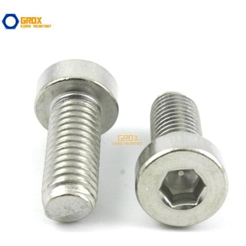 M8 Thin Cap Head Allen Bolt Screw 304 Stainless Steel DIN7984