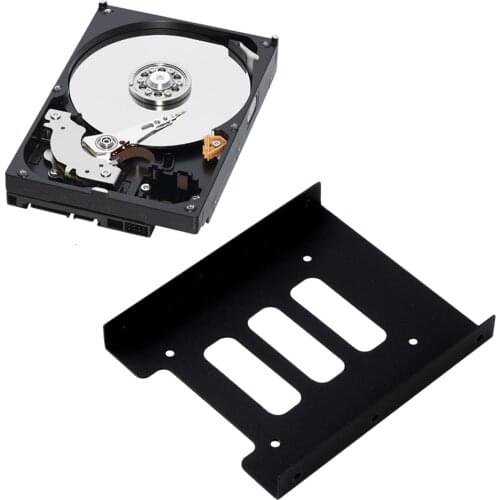 2.5 inch SSD HDD to 3.5 inch Metal Mounting Adapter Bracket Dock Hard Drive Holder For PC Hard Drive Enclosure