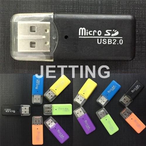 JETTING Hot Mini USB SD/MMC Memory Card Reader 480Mbps For Computer Laptop USB Card Drop Shipping