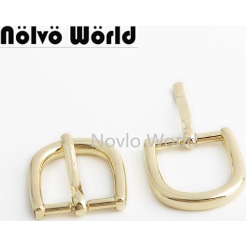Nolvo World 5-20-100 pieces 20mm 4 colors zinc alloy pin buckle shoes decoration accessories