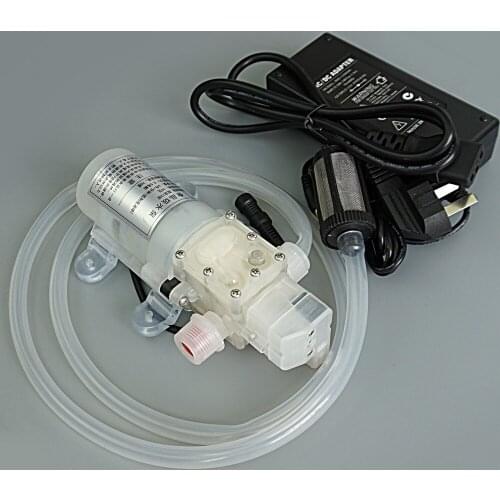 Full set Food grade material micro diaphragm pump 12V70w 6L,incluse hose and charge