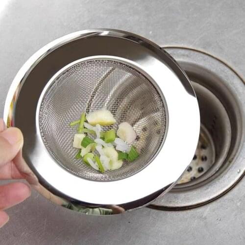 Sink Strainer Mesh Drain for Kitchen Gadgets Stopper Waste Plug Leak Net Filter Lavabo Hair Bathroom Drain Slag Cleaner Sieve