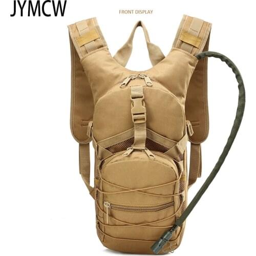 Tactical Hydration Pack Sports Runner Backpack with 3L Leak-Proof Water Bladder Daypack for Hiking Cycling Running Hunting