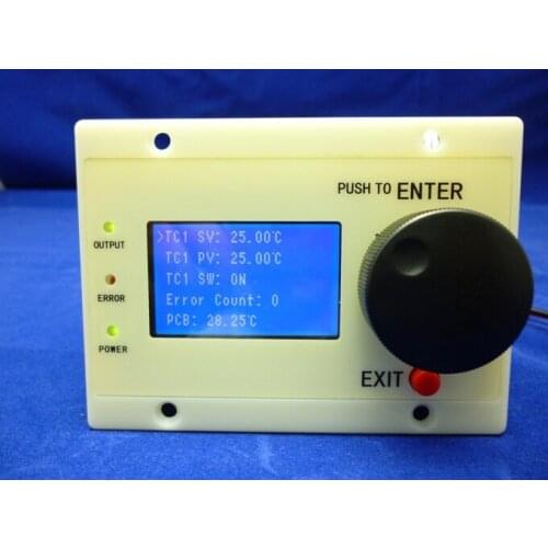 Panel-mounted, TEC Thermostat, Semiconductor Cooling Chip Temperature Control Module UIM + TCM1030 UIM + TCM1031
