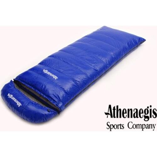 Ultra-light White Goose Down 2200g/2500g/2800g/3000g Filling Can Be Spliced Envelope Adult Breathable Thickening Sleeping Bag